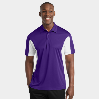 Sport-Tek® Side Blocked Micropique Sport-Wick® Polo